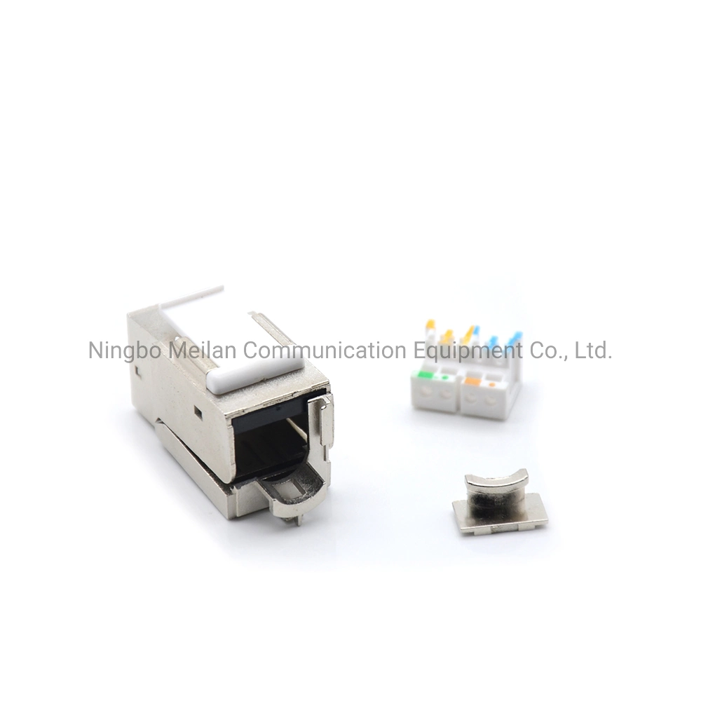 Cat7 RJ45 STP Tooless Keystone Jack