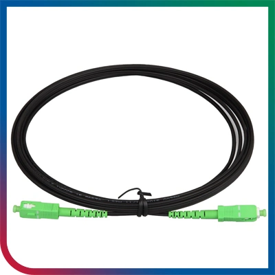 Outdoor Waterproof Preconnectorized FTTH Drop Cable Pigtail Cpri Cable Fiber Optic Patch Cord with Sc APC Mini Connector